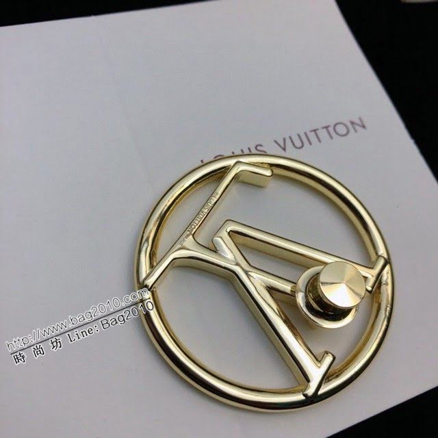Louis Vuitton純銀飾品 路易威登字母光面胸針 LV圓環胸針  zglv1851